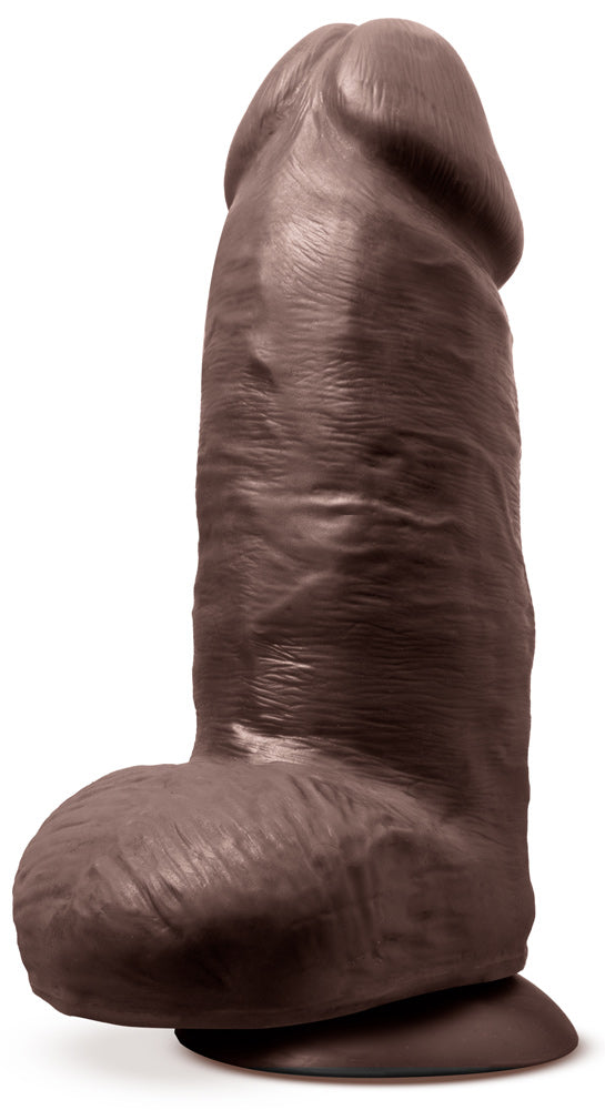 Au Naturel - Chub - 10 Inch Dildo - Chocolate