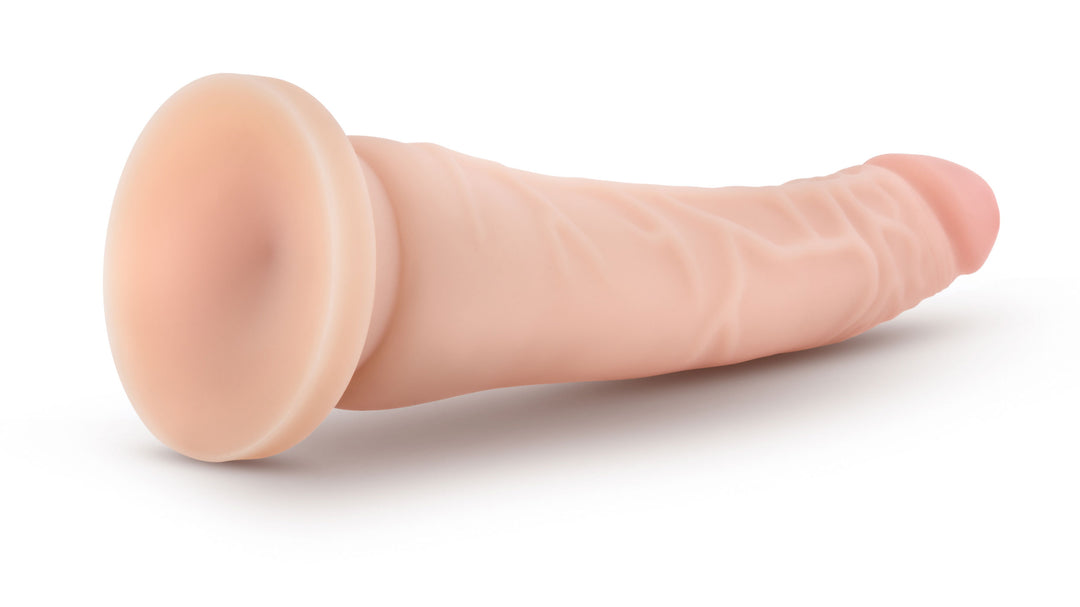 Dr. Skin Silicone - Dr. Noah - 8 Inch Dong With    Suction Cup - Vanilla