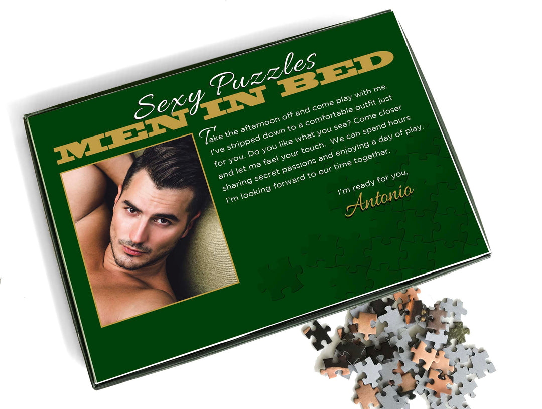 Sexy Puzzles - Men in Bed - Antonio