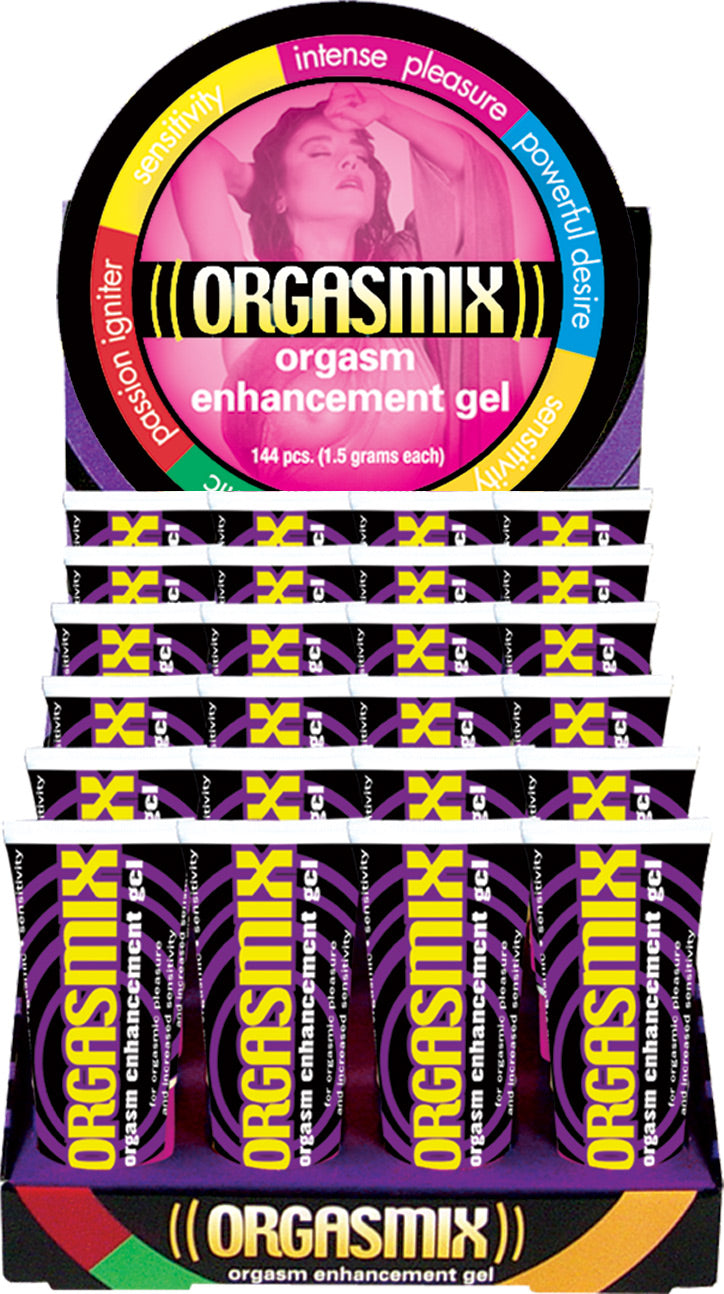 Orgasmix - 24 Piece Display - 1 Oz. Tubes