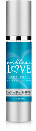 Endless Love for Men Stay Hard and Prolong Water Based Lubricant 1.7 O