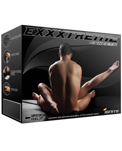 Exxxtreme Sheets - California King Size - Black