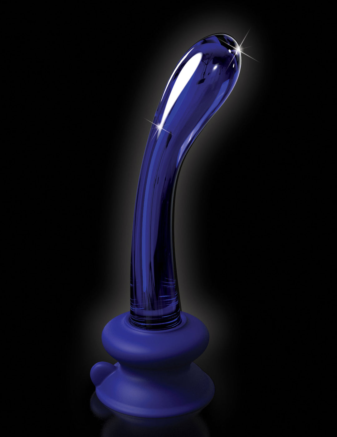 Icicles No. 89 - With Silicone Suction Cup -  Purple