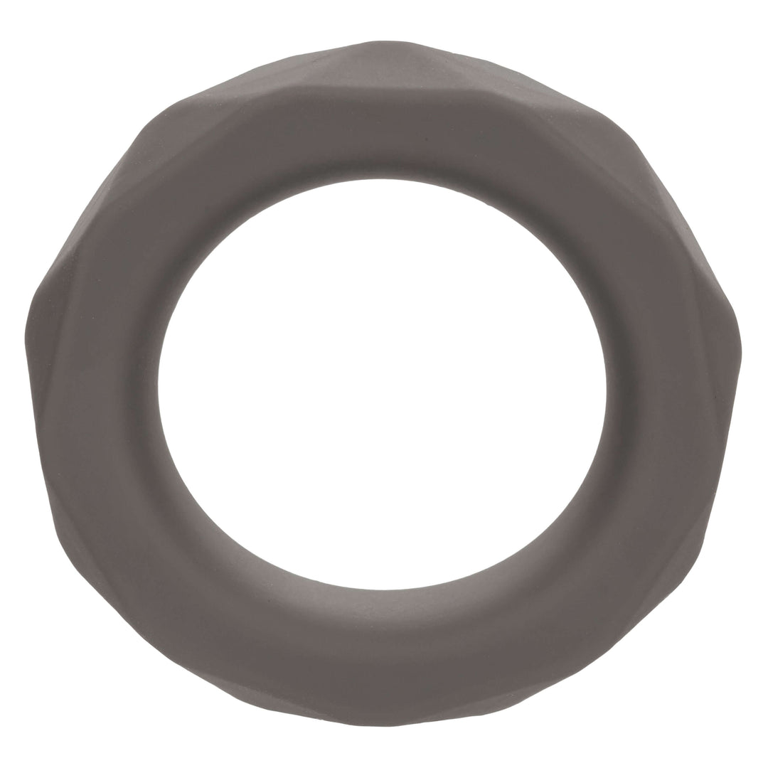 Alpha Liquid Silicone Prolong Prismatic Ring -  Gray