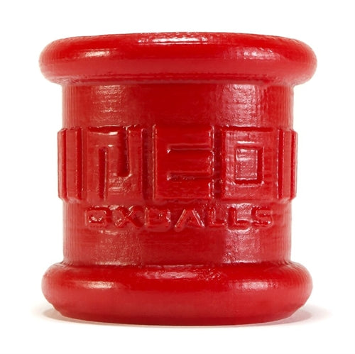 Neo 2 Inch Tall Ball Stretcher Squishy  Silicone - Red