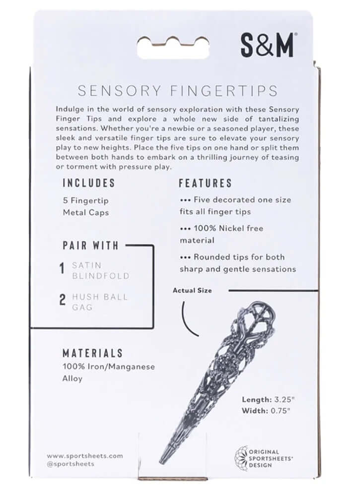 Black Sensory Fingertips