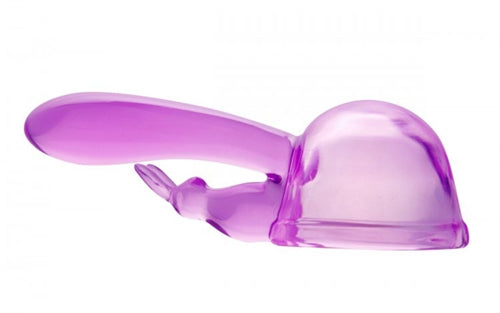 Original Rabbit Dual Stimulation Wand  Attachment - Purple We-Ab935