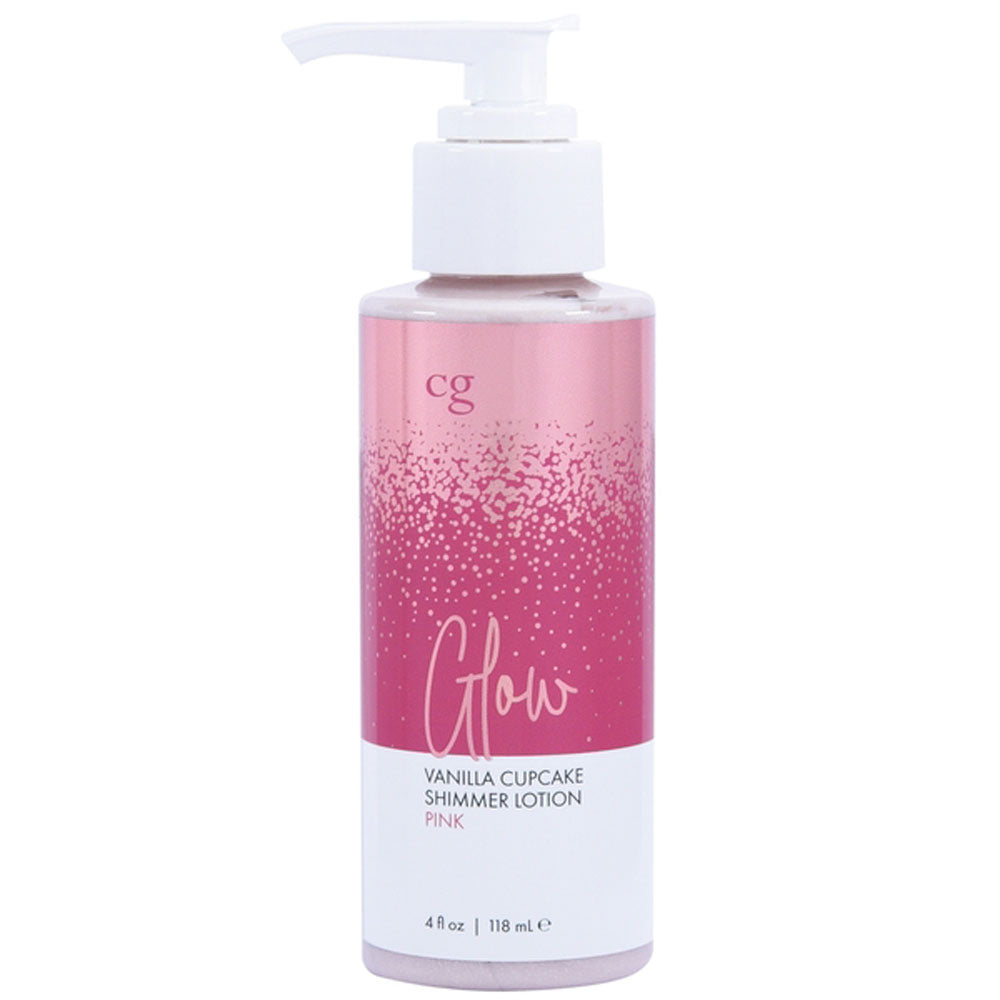 Glow Vanilla Cupcake Shimmer Lotion Pink 4 Oz