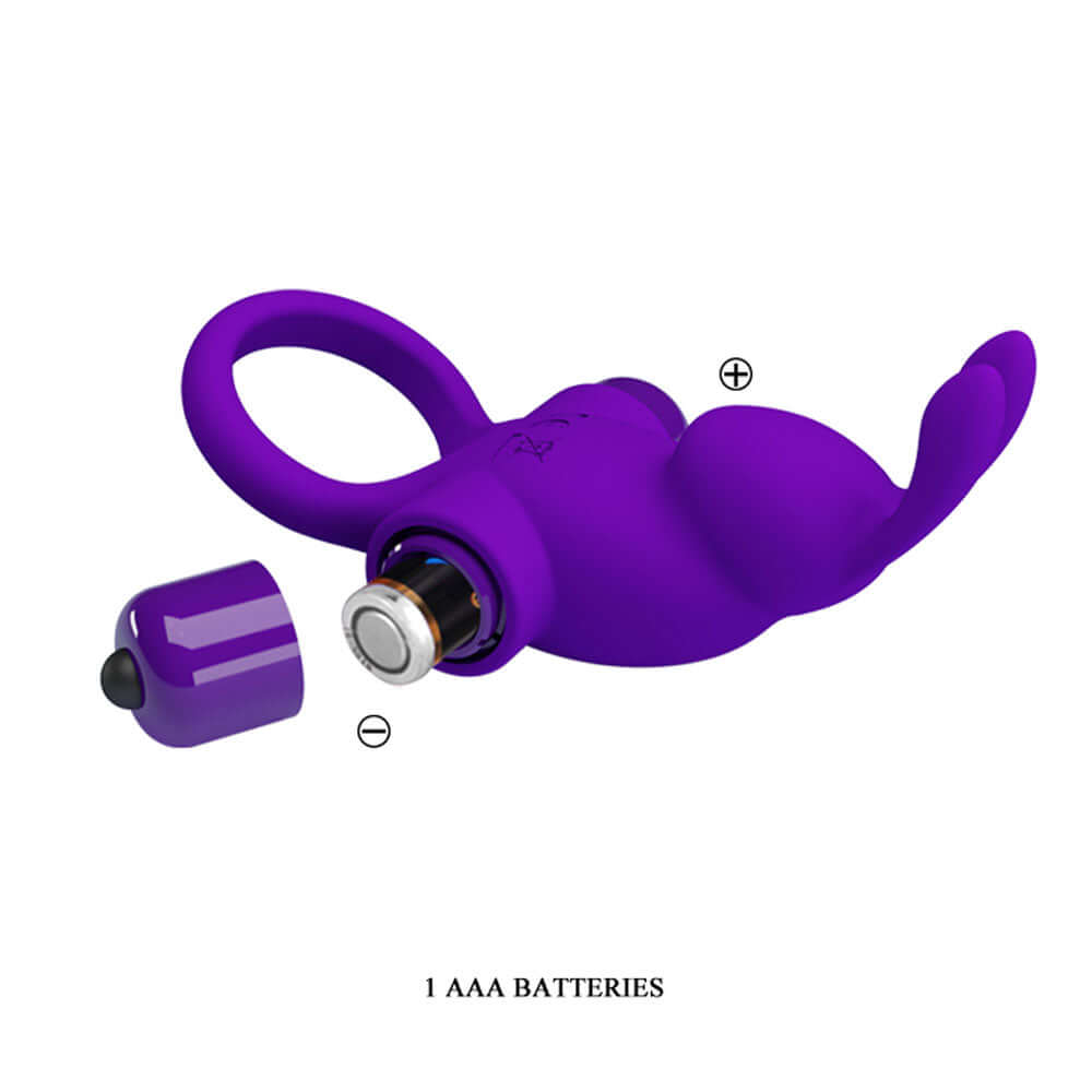 Pretty Love Vibrant Penis Ring I - Purple