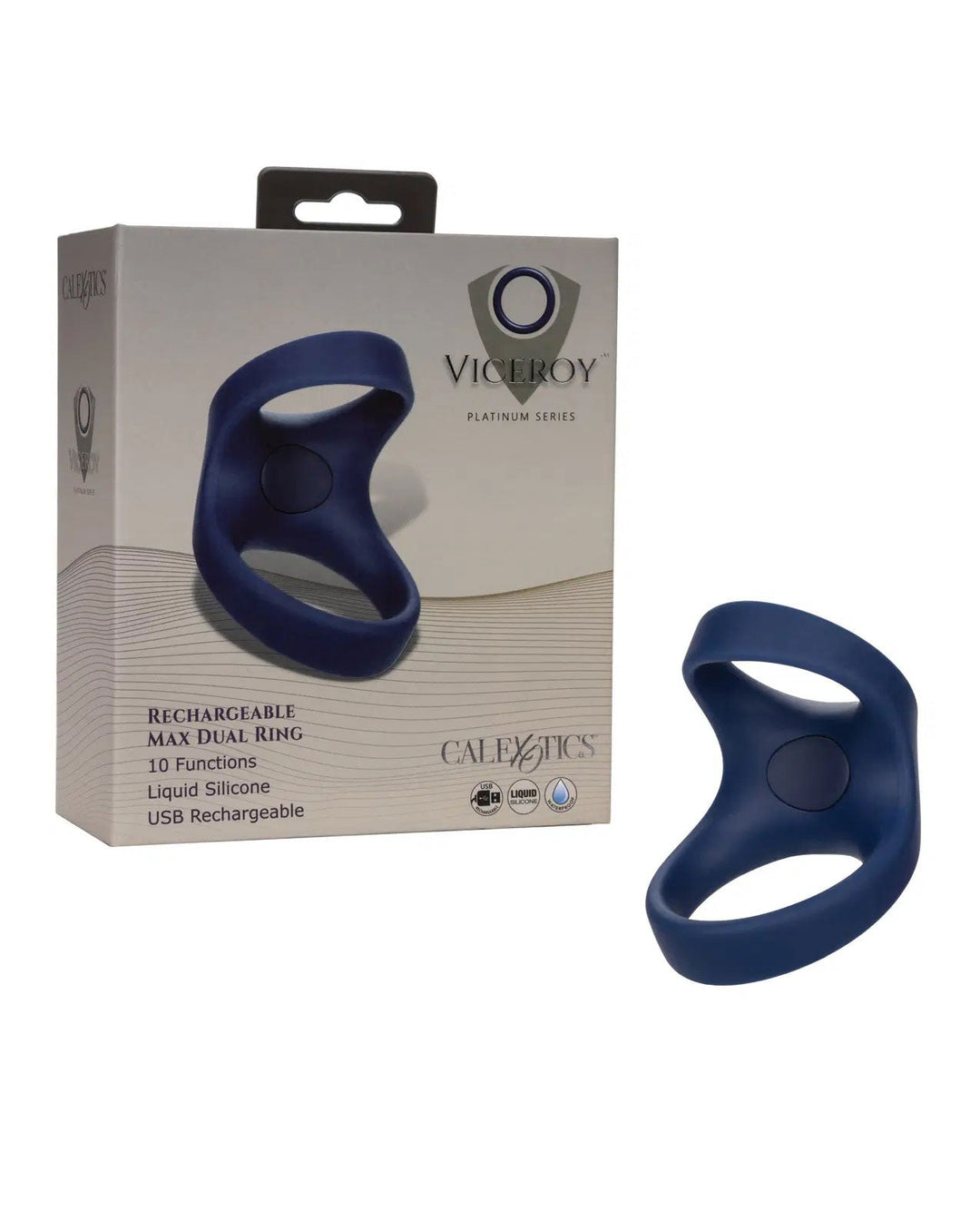 Viceroy Rechargeable Max Dual Ring - Blue