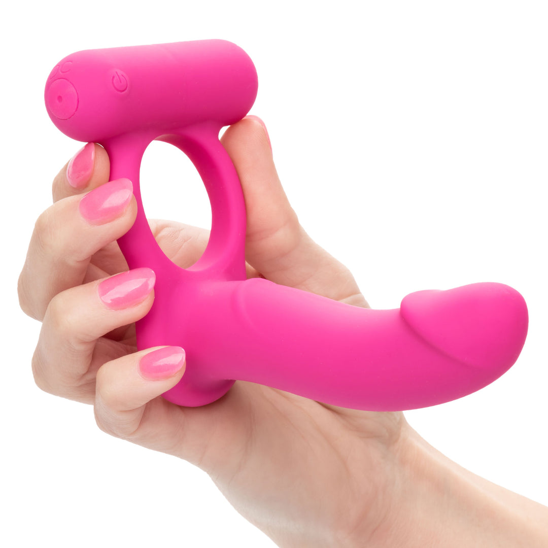 Silicone Rechargeable Double Diver - Pink