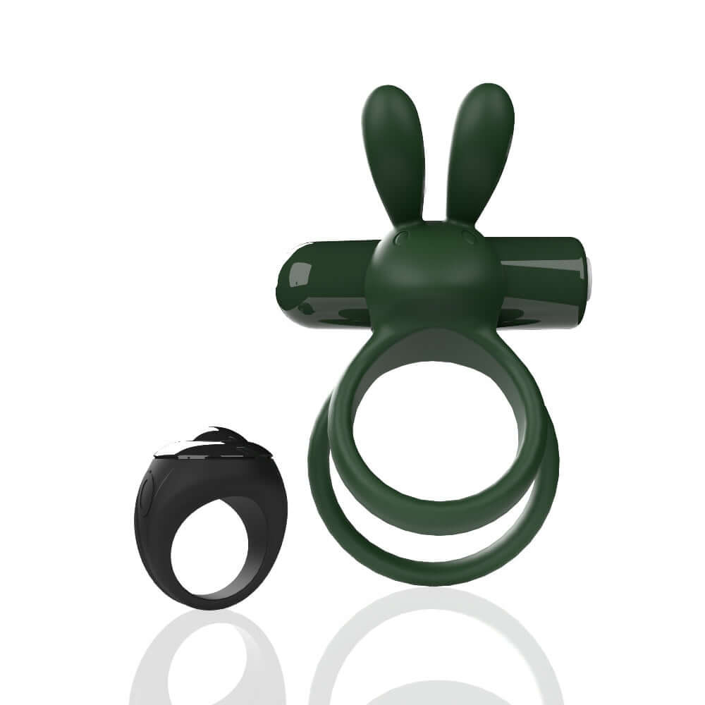 Screaming O Remote Controlled Ohare XL Vibrating  Ring - Green