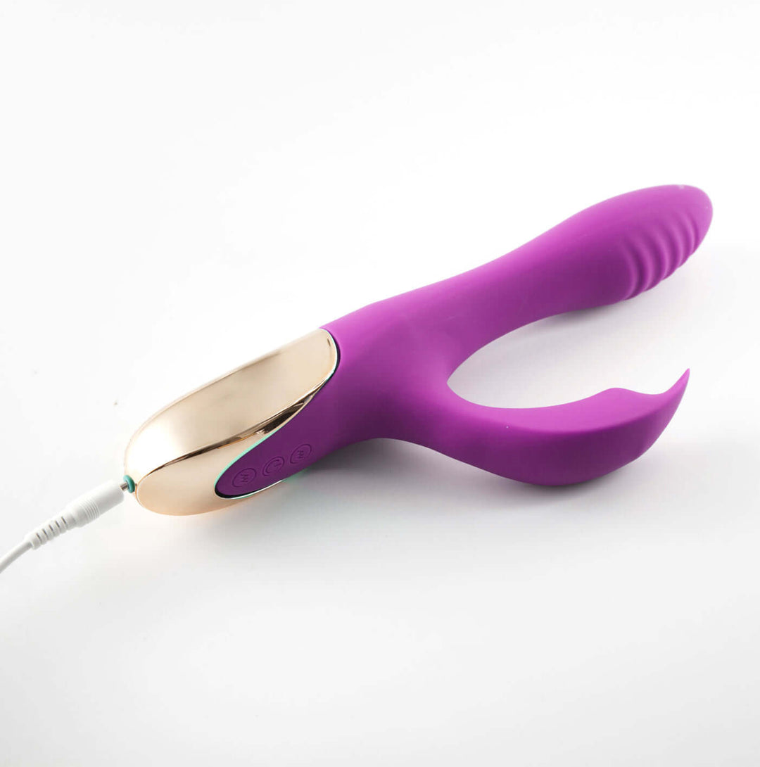 Skyler Silicone Bendable Rabbit - Purple