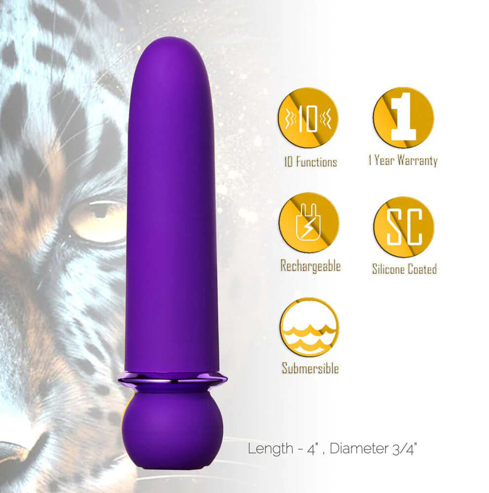 Jaguar Fiercely Powerful - Purple