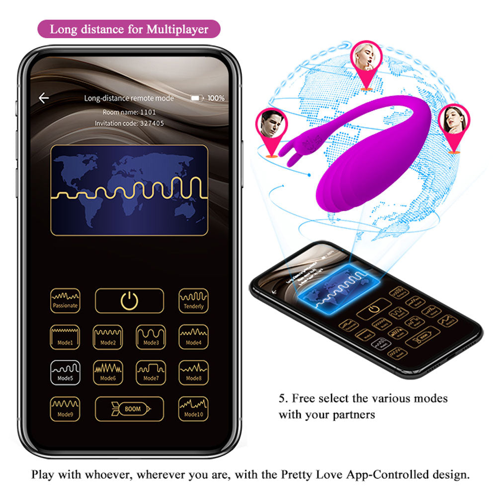 Pretty Love Catalina Global Remote Series - Purple