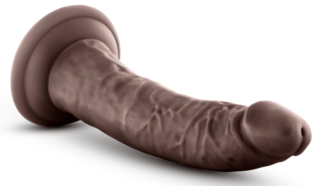 Au Naturel - Jack - 7 Inch Dildo - Chocolate