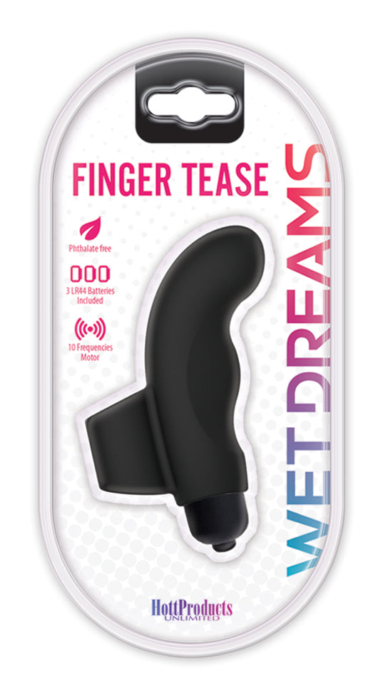 Wet Dreams - Finger Tease - Black