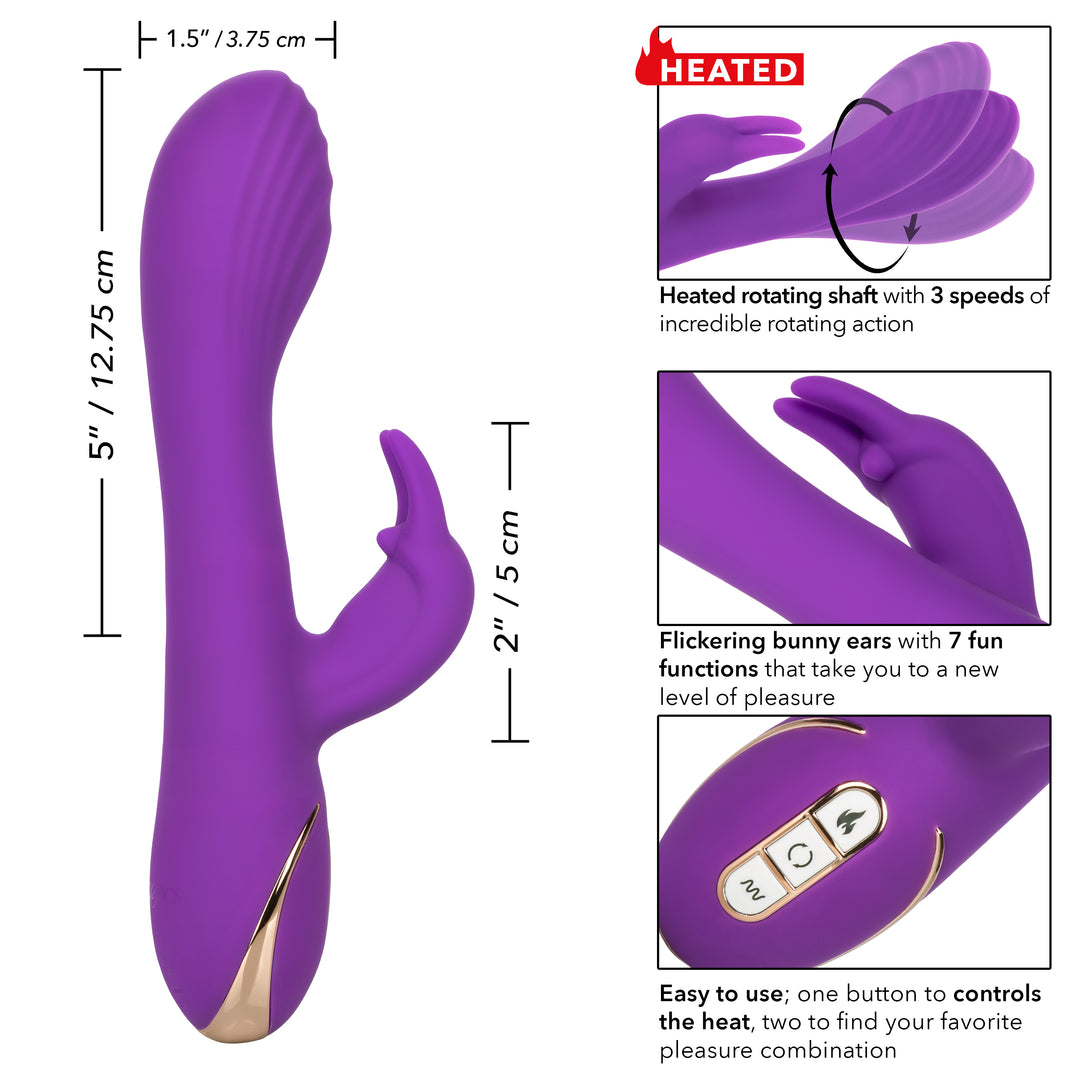 Jack Rabbit Signature Heated Silicone Rotating G  Rabbit