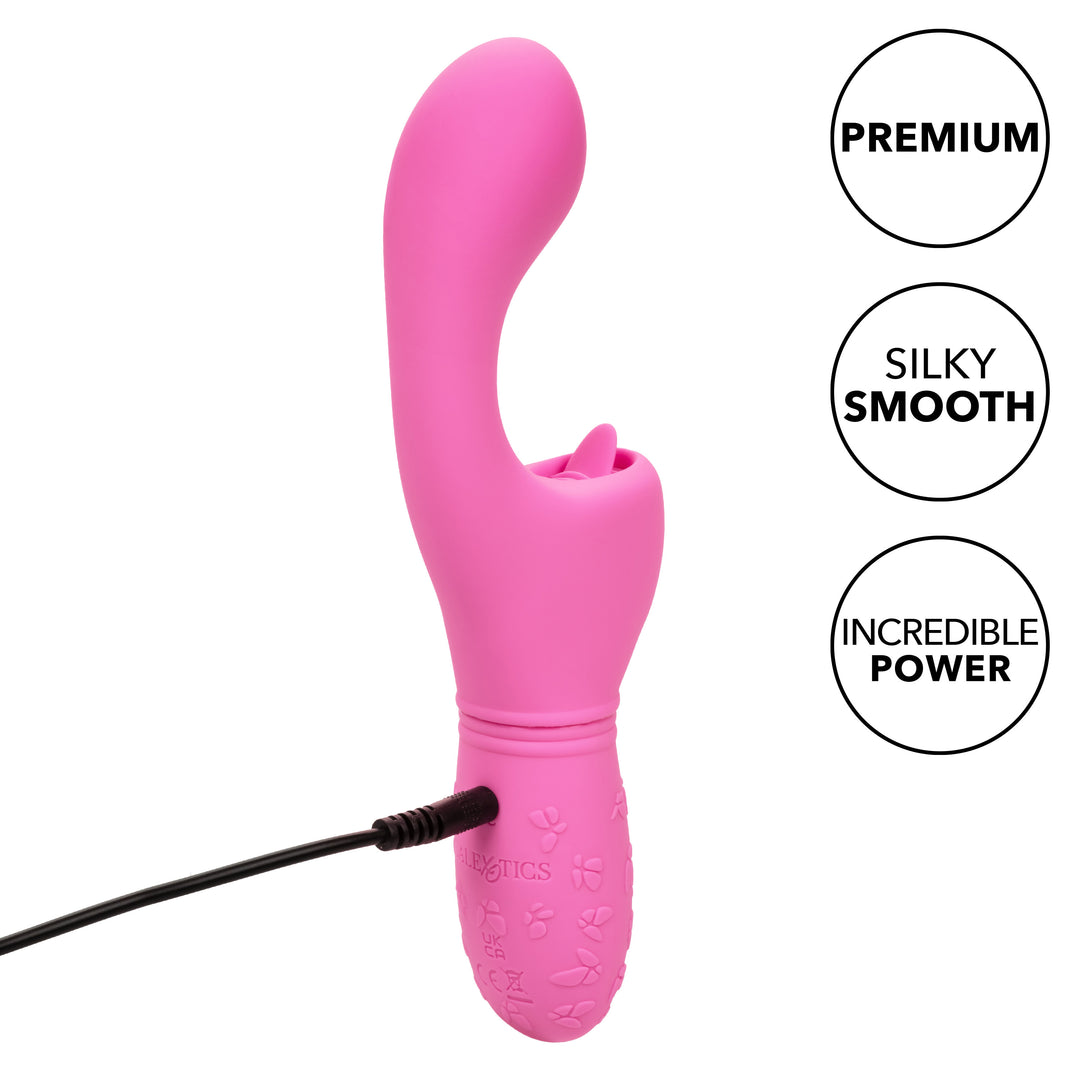 Rechargeable Butterfly Kiss Flicker - Pink