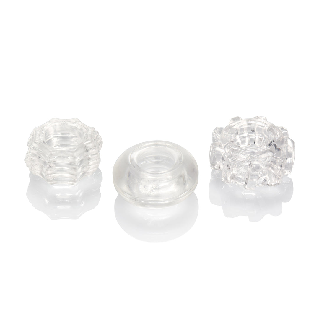 Reversible Ring Set - Clear