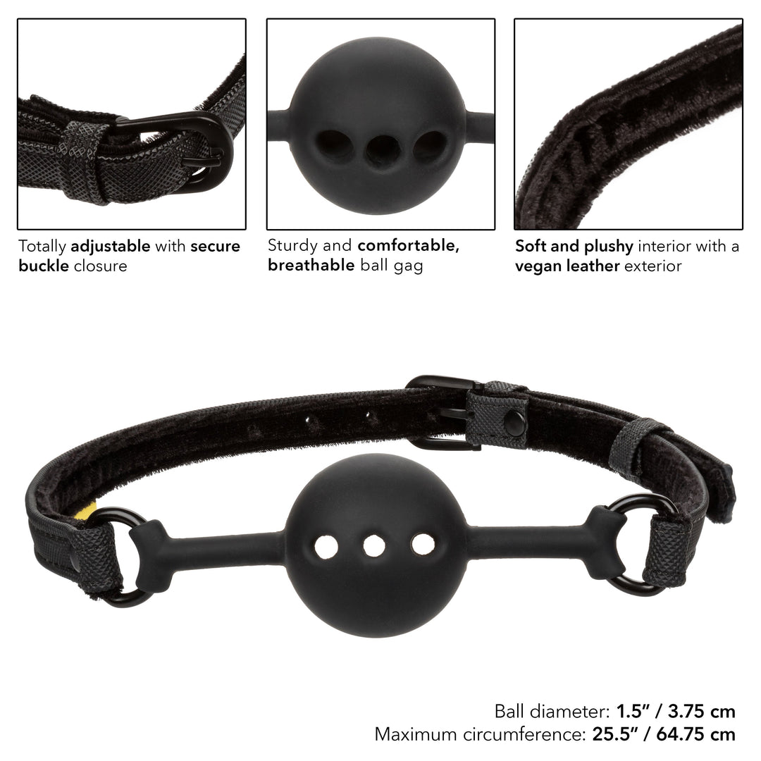 Boundless Breathable Ball Gag - Black