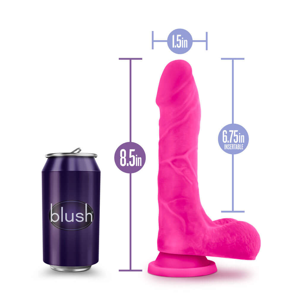 Au Natural - Bold - Thrill - 8.5 Inch Dildo -  Pink