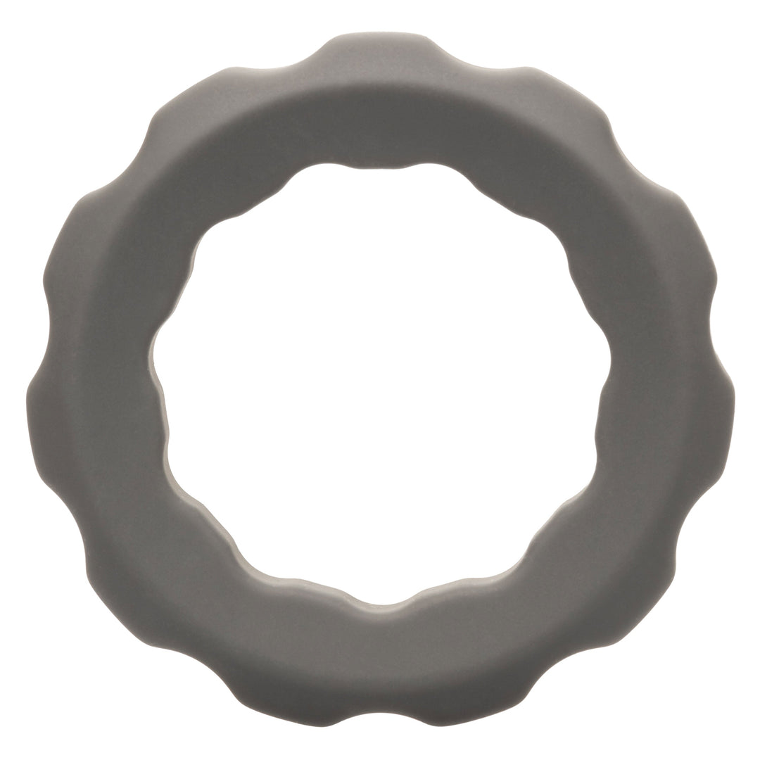 Alpha Liquid Silicone Erect Ring - Gray