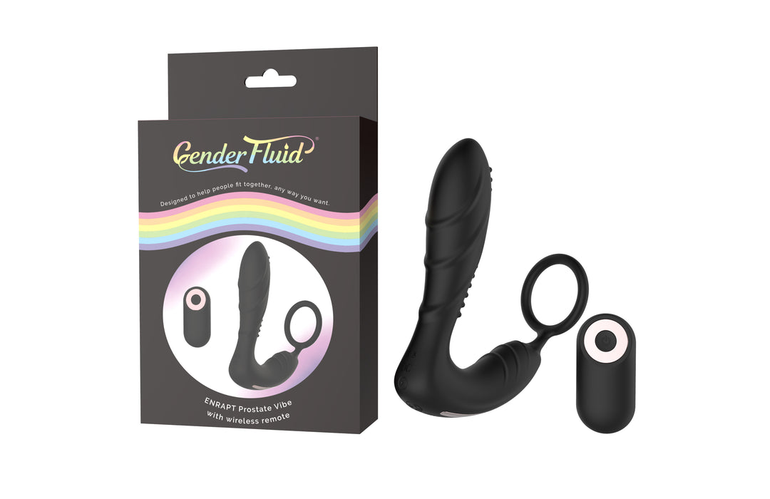 Gender Fluid Enrapt Prostate Vibe - Black