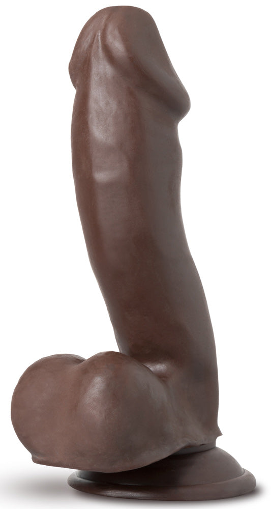 Au Naturel - Troy - 6 Inch Dildo - Chocolate