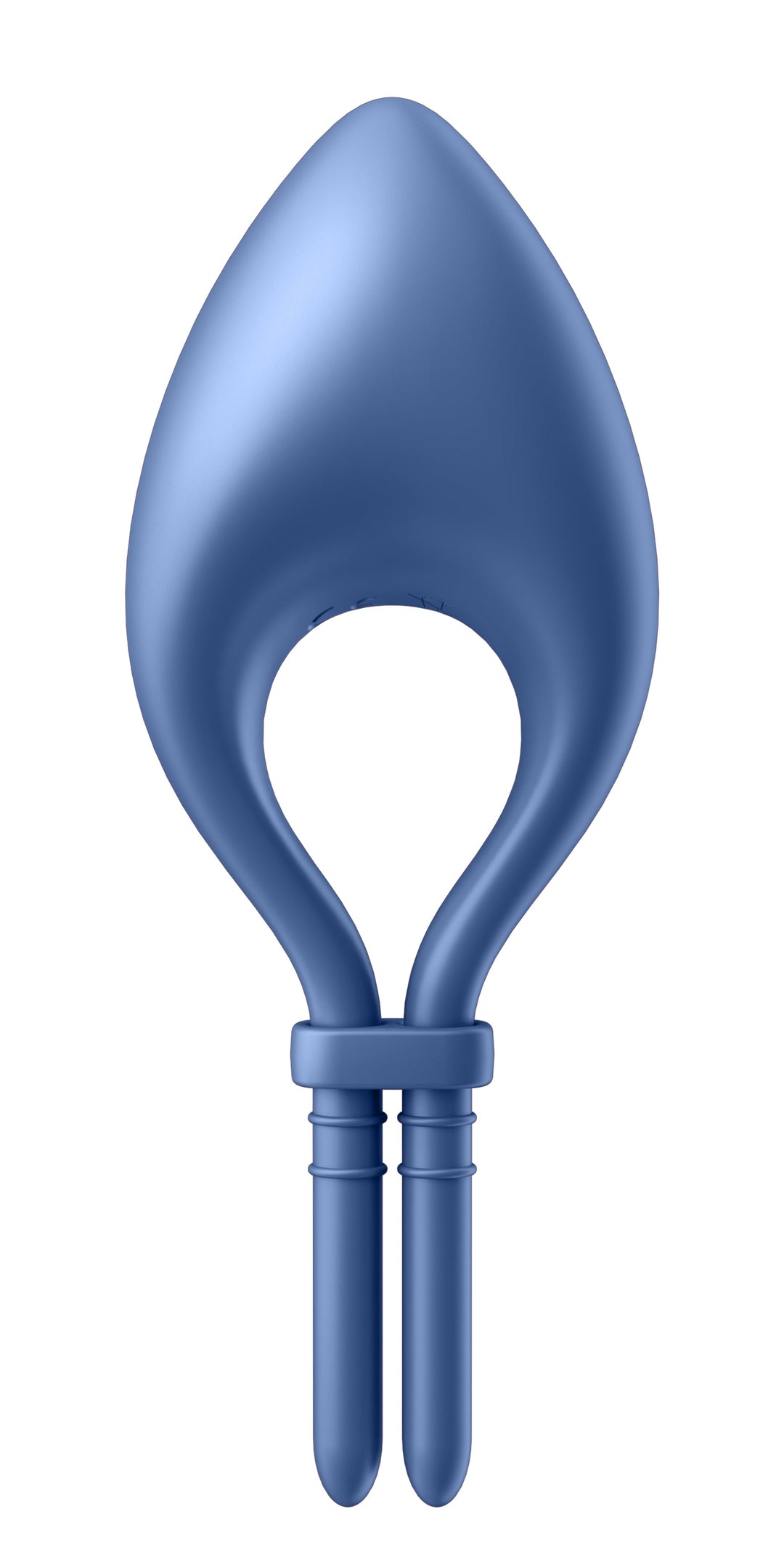 Bullseye Ring Vibrator - Blue