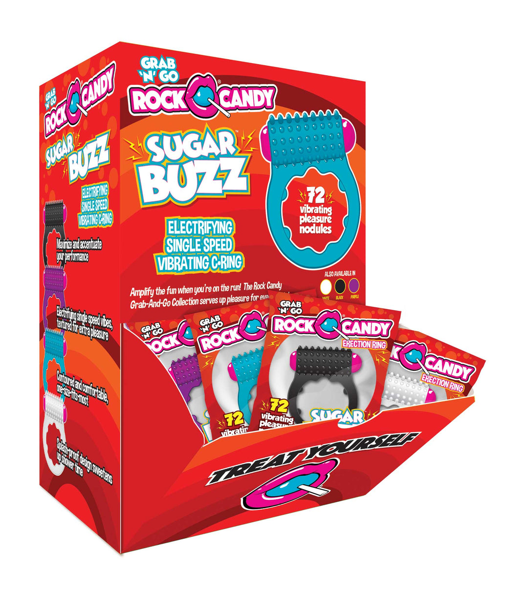 Sugar Buzz 24 Pk Display - Assorted