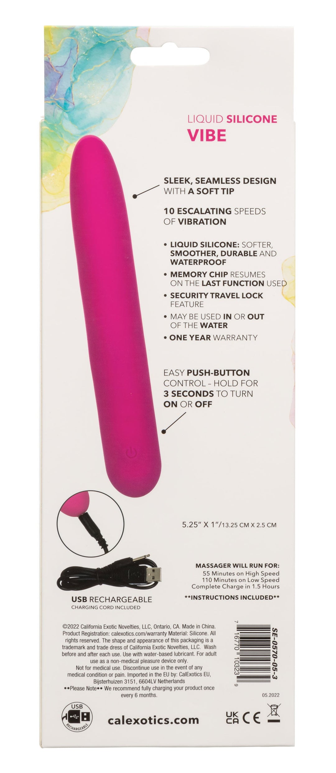 Bliss Liquid Silicone Vibe - Pink