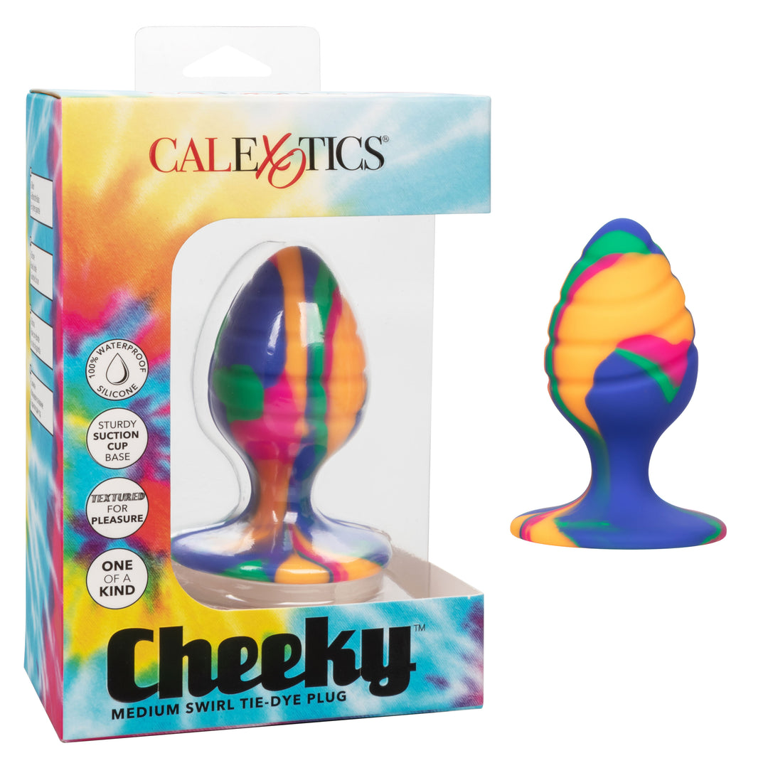 Cheeky Medium Swirl Tie-Dye Plug