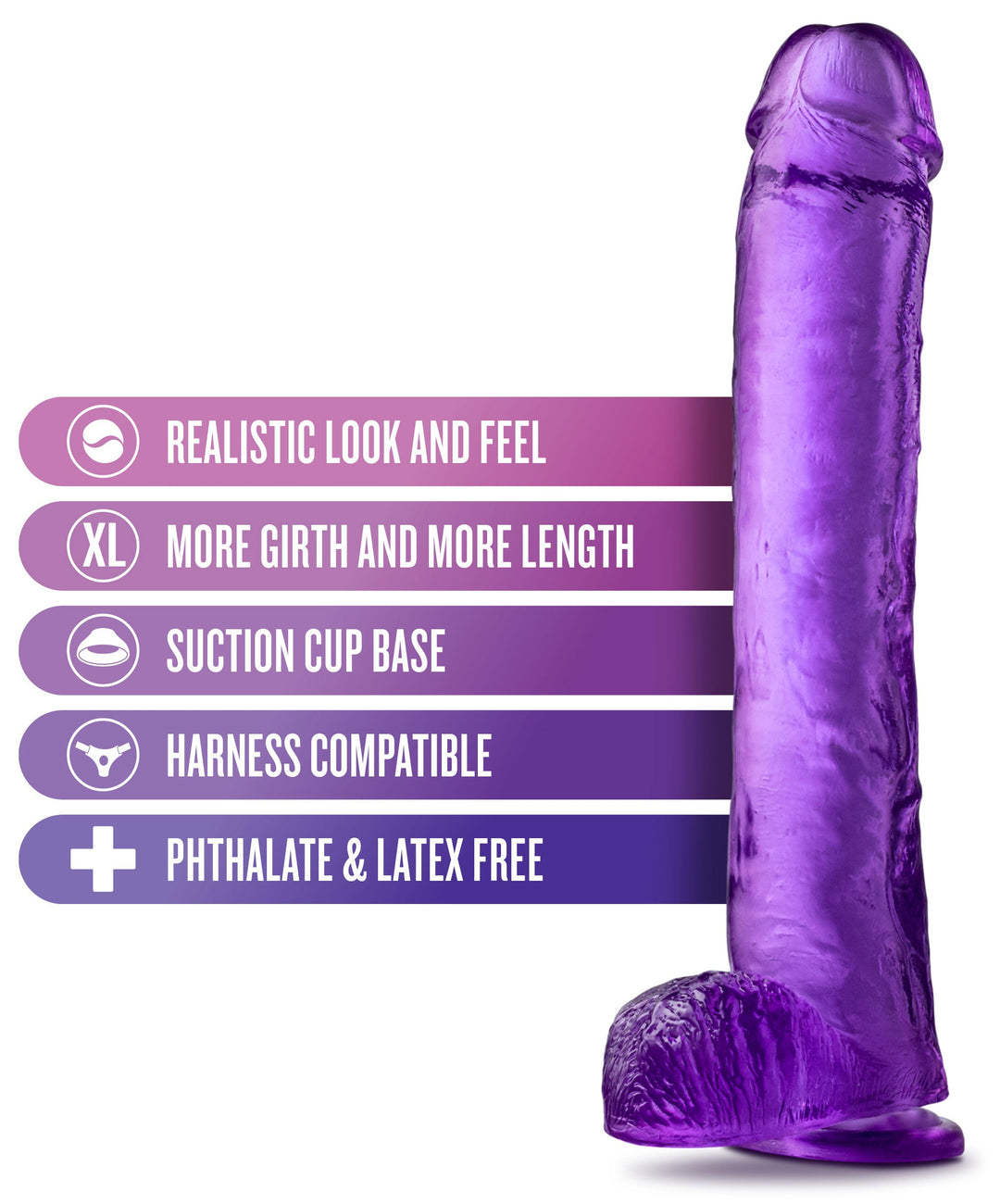 B Yours Plus - Hefty N Hung - Purple