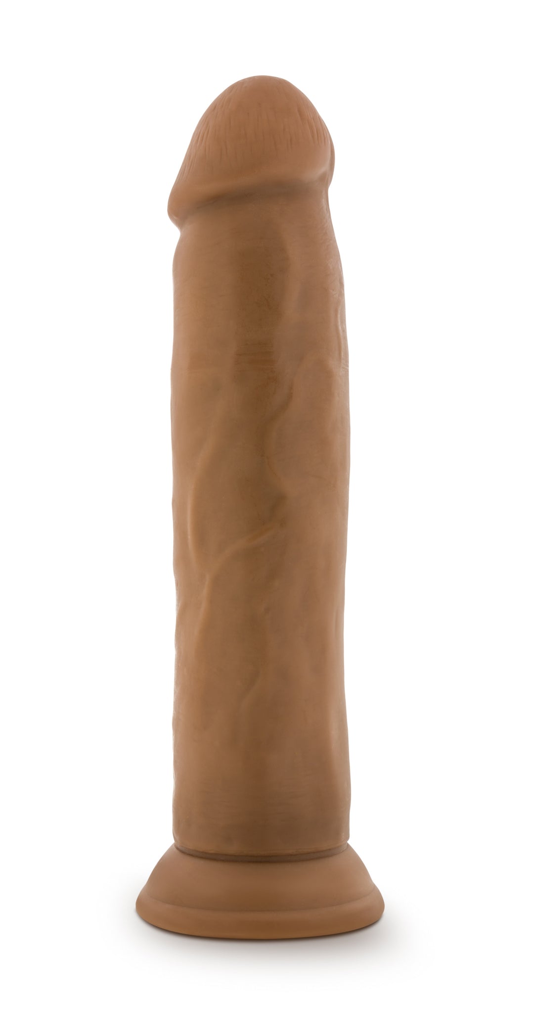 Dr. Skin Silicone - Dr. Henry - 9 Inch Dildo With  Suction Cup - Mocha