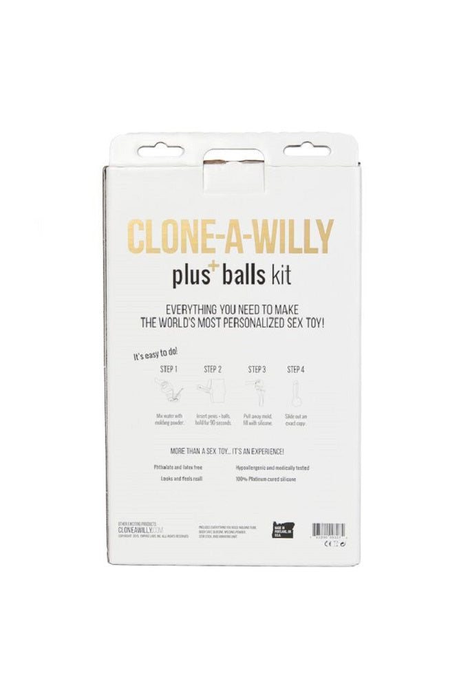 Clone-a Willy Plus Balls Kit - Light Skin Tone