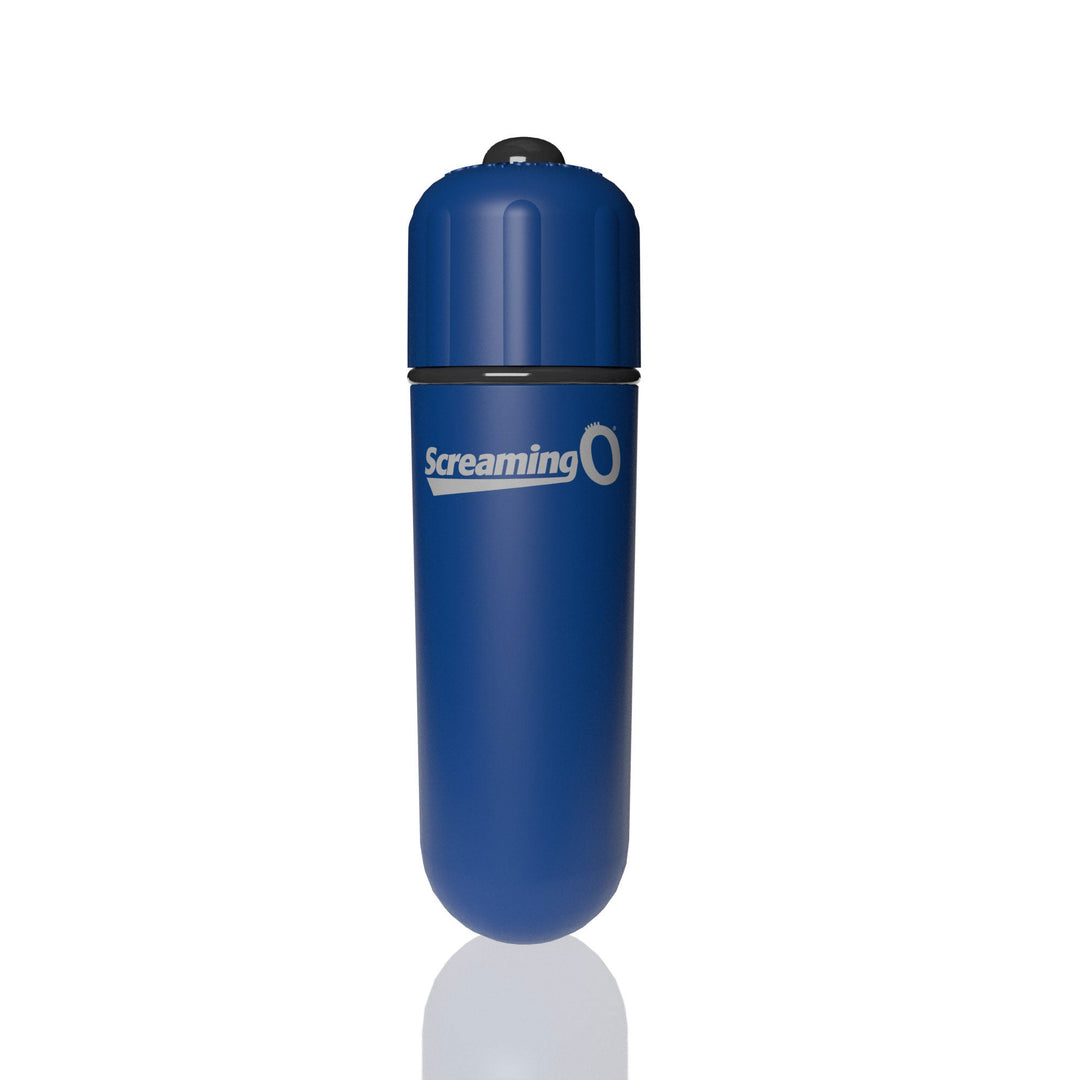 Screaming O 4b - Bullet - Super Powered One Touch  Vibrating Bullet - Blueberry