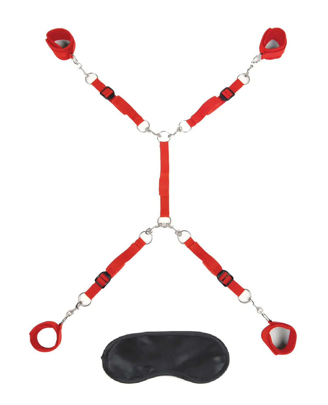 7 Pc Bed Spreader - Red