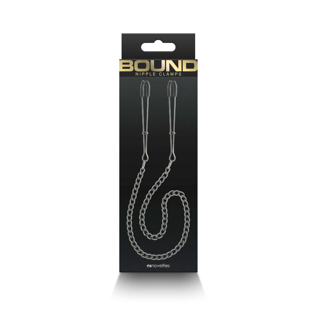 Bound - Nipple Clamps - Dc3 - Gunmetal