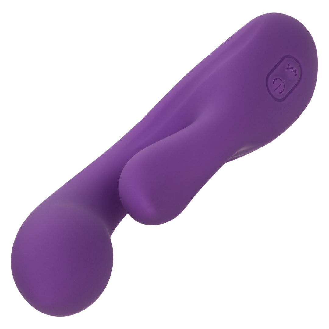 Stella Liquid Silicone Dual Pleaser - Purple