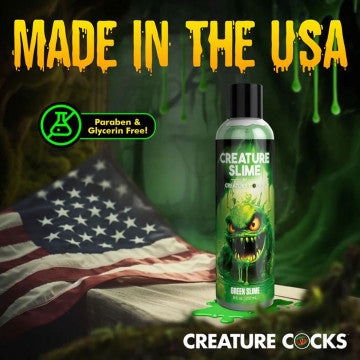 8oz Creature Slime Green Slime Water-Based - Lubricant