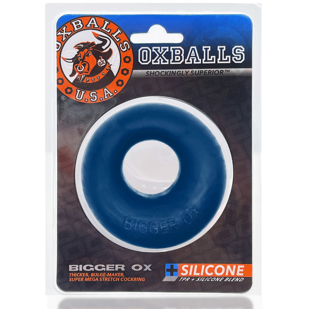 Bigger Ox Cockring - Space Blue Ice