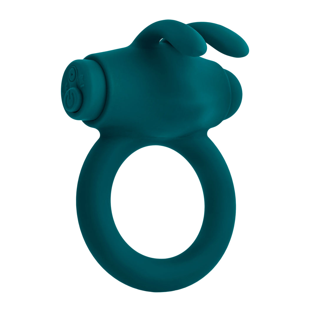 Playboy Pleasure - Bunny Buzzer - Cock Ring - Deep Teal