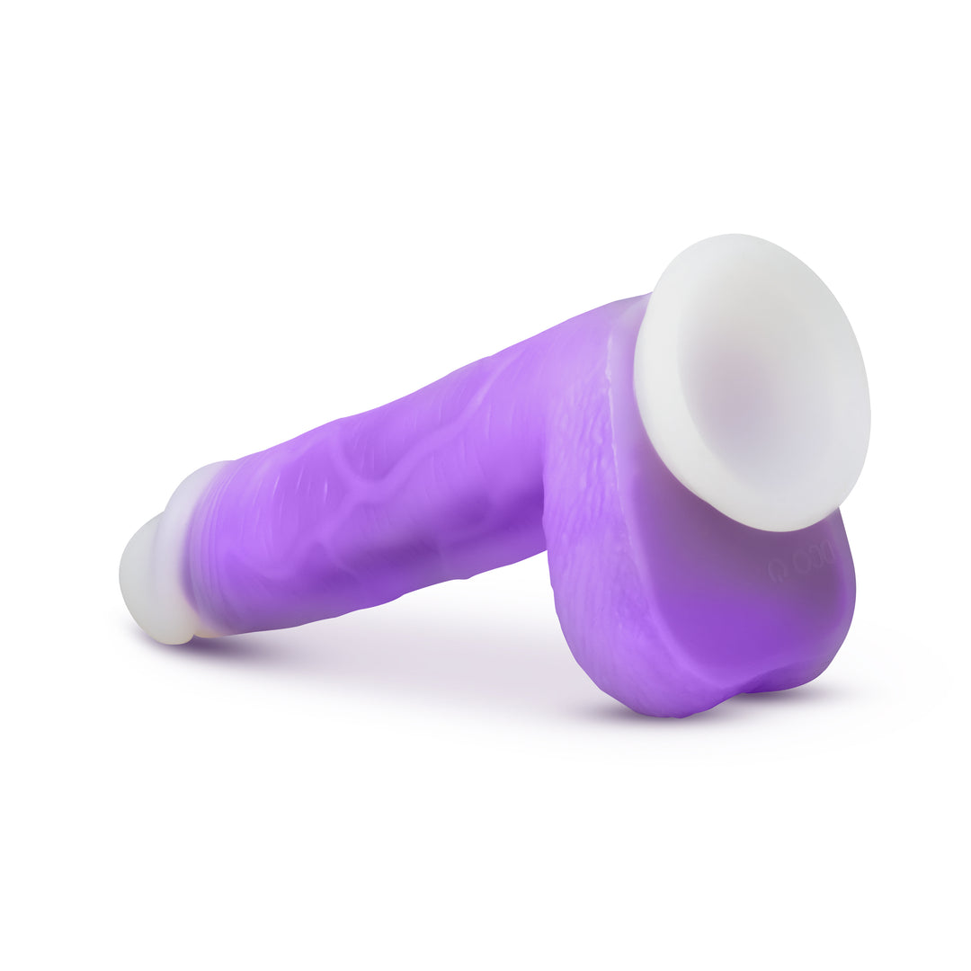 Neo Elite - Encore - 8 Inch Vibrating Dildo Purple