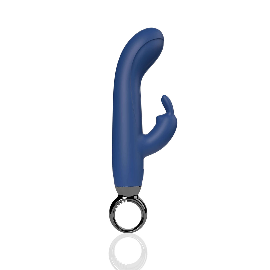 Primo Rabbit Rechargeable Vibrator - Blueberry