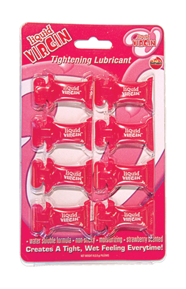 Liquid Virgin Pillow Packs Blister Card - 8 Piece