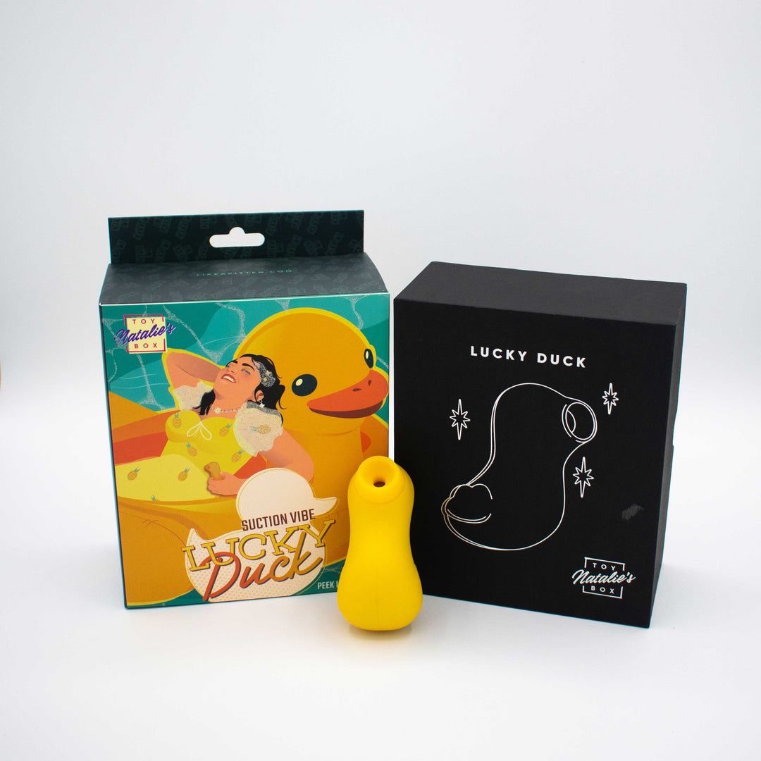 Lucky Duck Suction Stimulator - Yellow