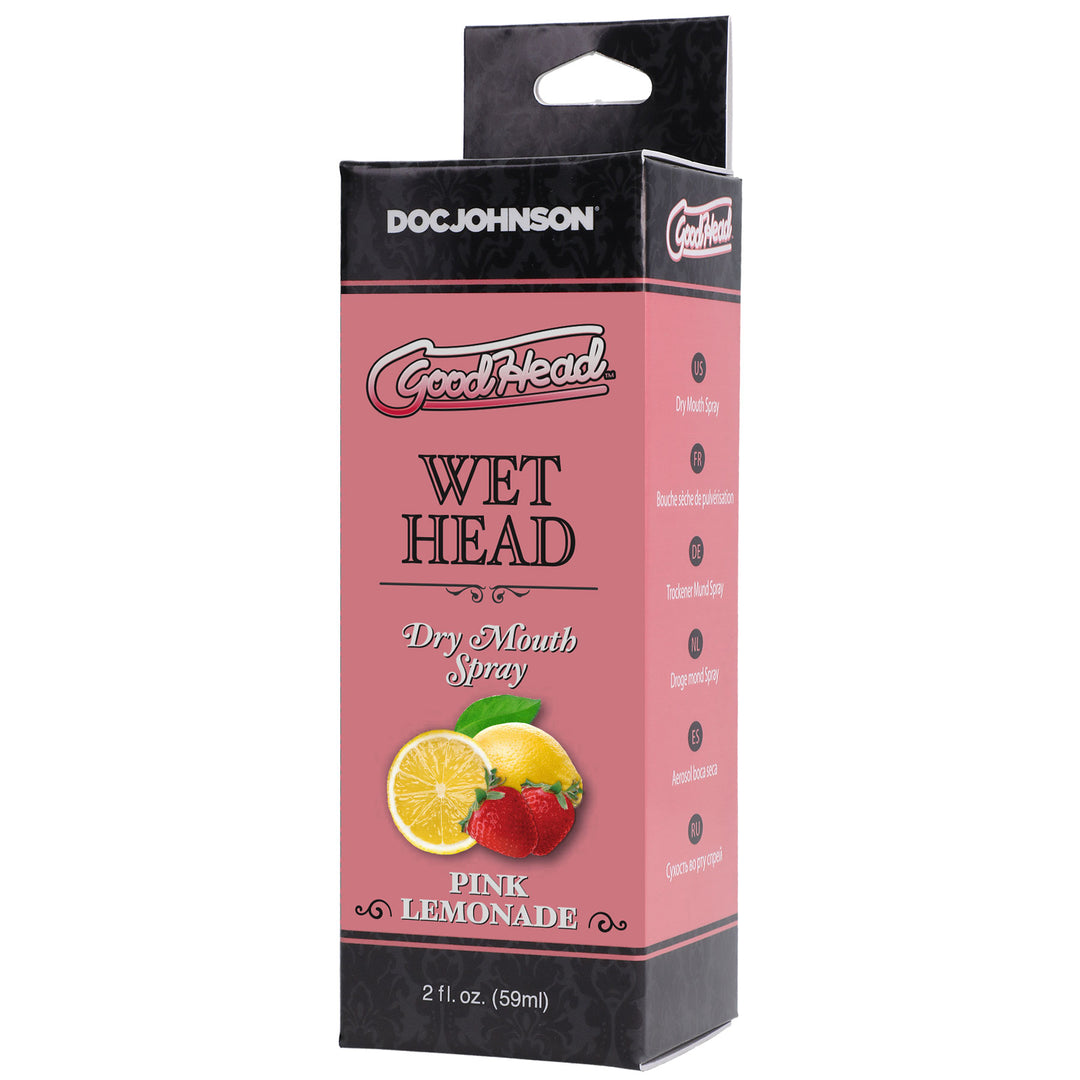 Goodhead - Wet Head - Dry Mouth Spray - Pink  Lemonade - 2 Fl. Oz. (59ml)