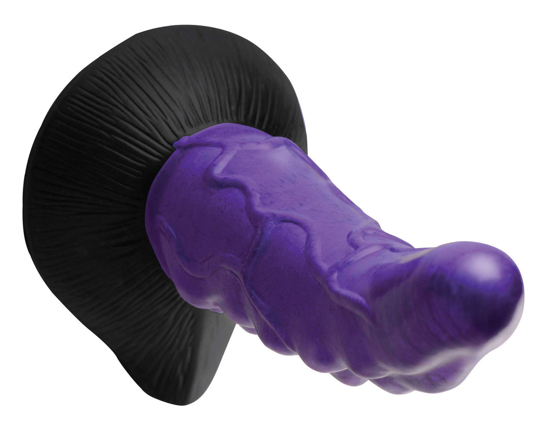 Orion Invader Veiny Space Alien Silicone Dildo - Purple