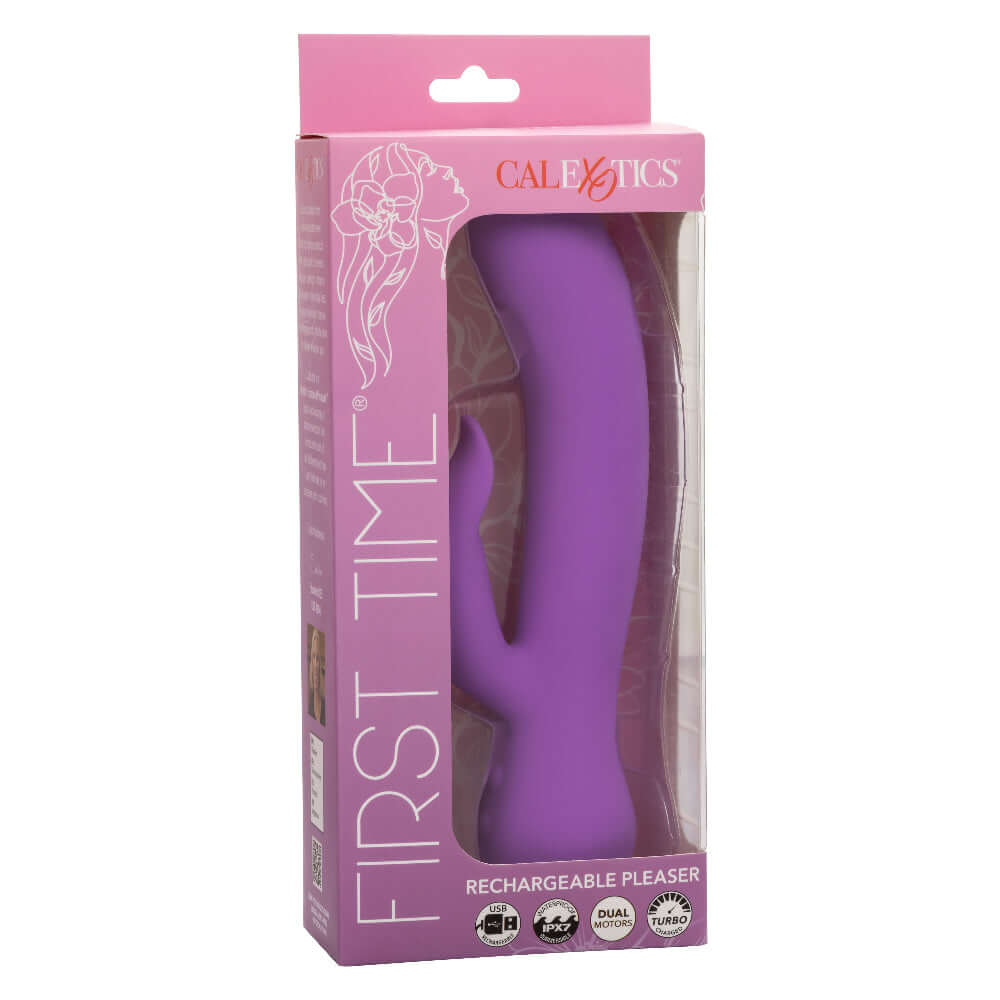 First Time Rechargeable Pleaser - Purple